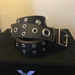 *3/40$ of Free* Eyelet goth grunge waist long belt